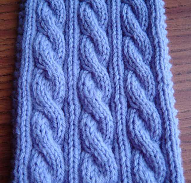 Easy aran scarf knitting patterns free