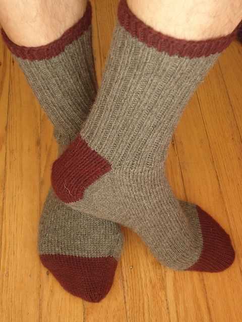 Knitted sock pattern free