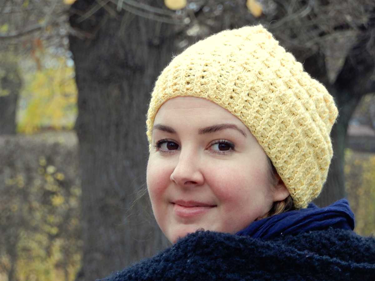 Free beanie knitting patterns to download