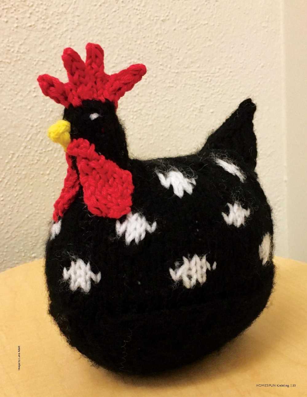 Knitting patterns for chickens