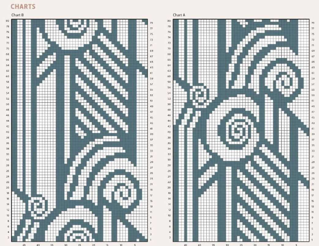Art deco knitting patterns