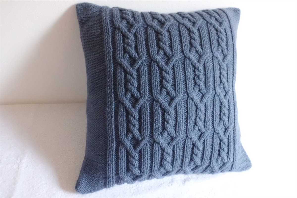 Hand knitted throw patterns
