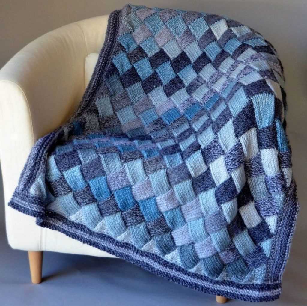 Blanket poncho knitting pattern