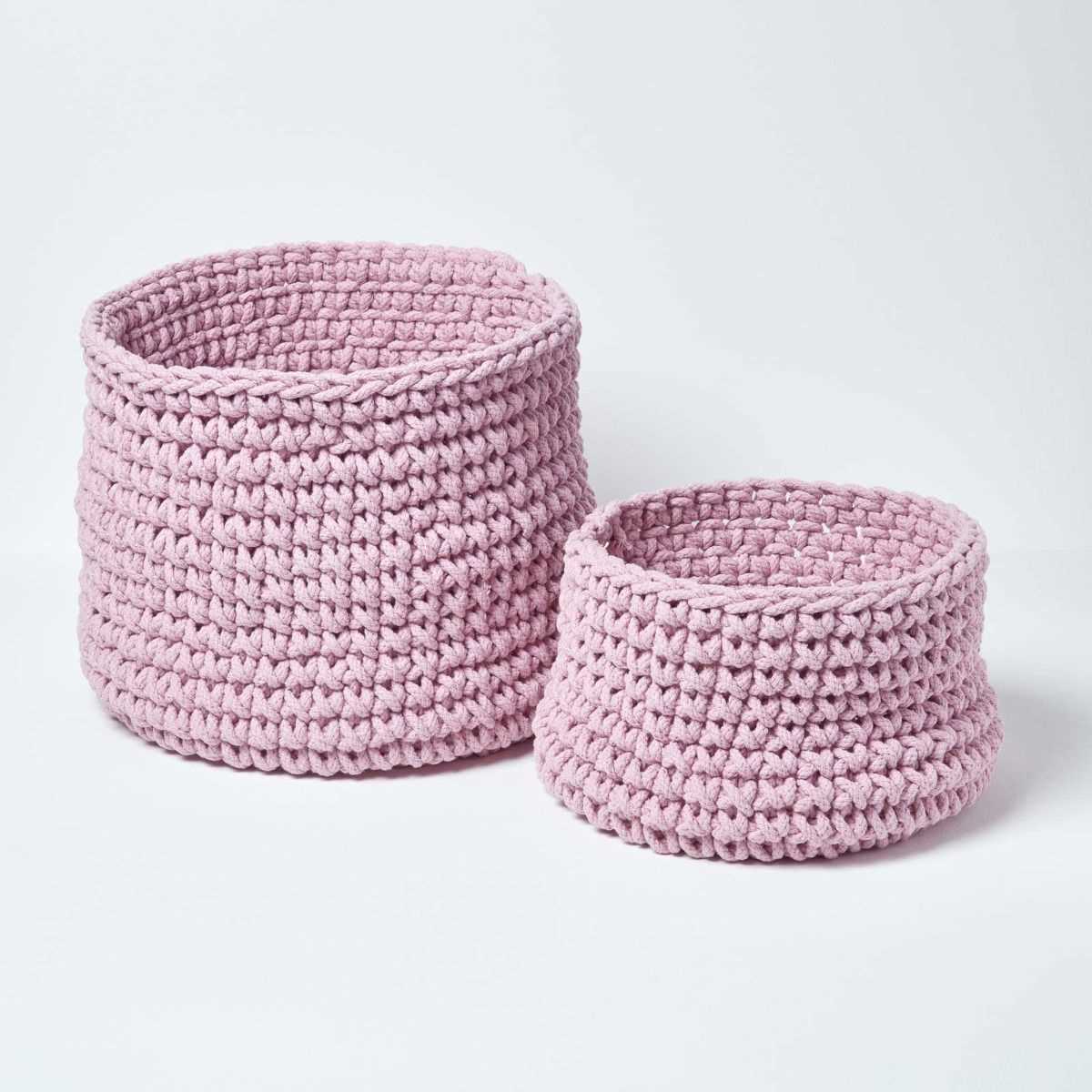 Knit storage bin pattern