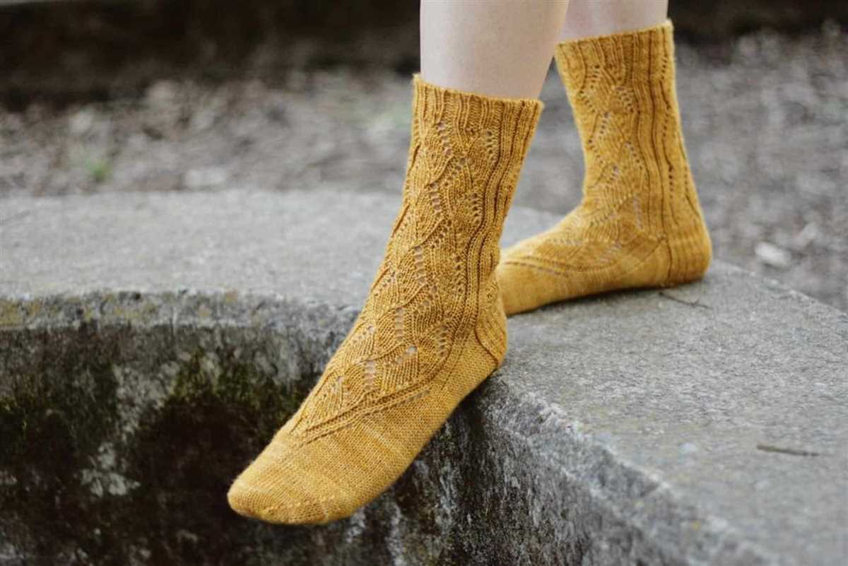 Sock knitting patterns
