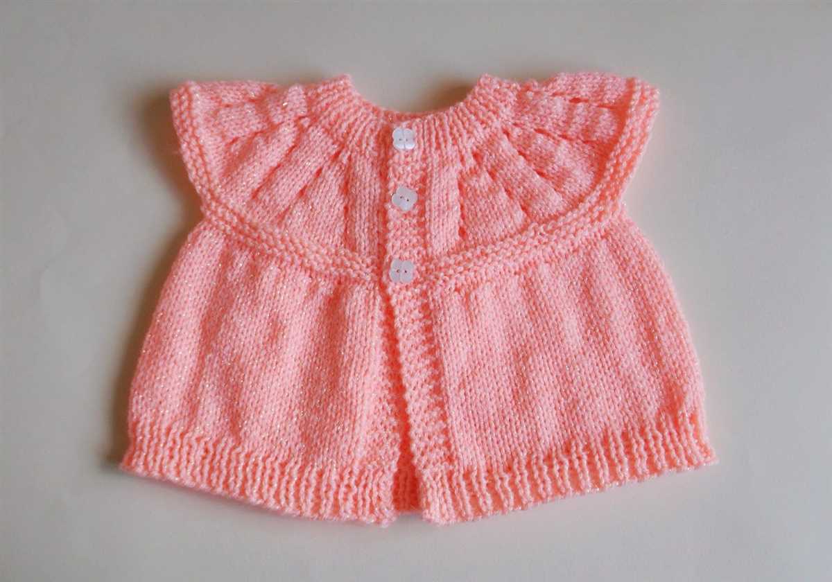 Free baby girl knitting patterns