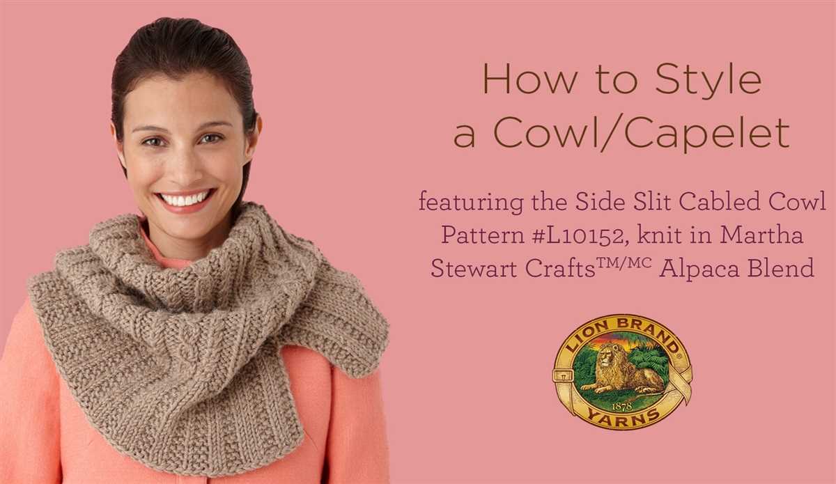 Effortless knitting tutorial for a stylish capelet Easy knit capelet pattern