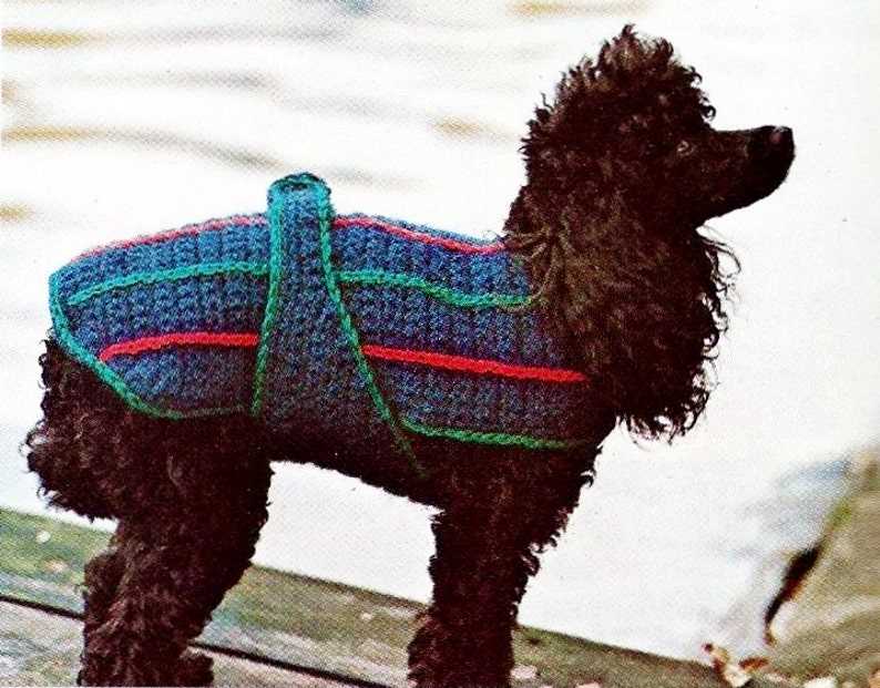 Dog coat knitting patterns to download