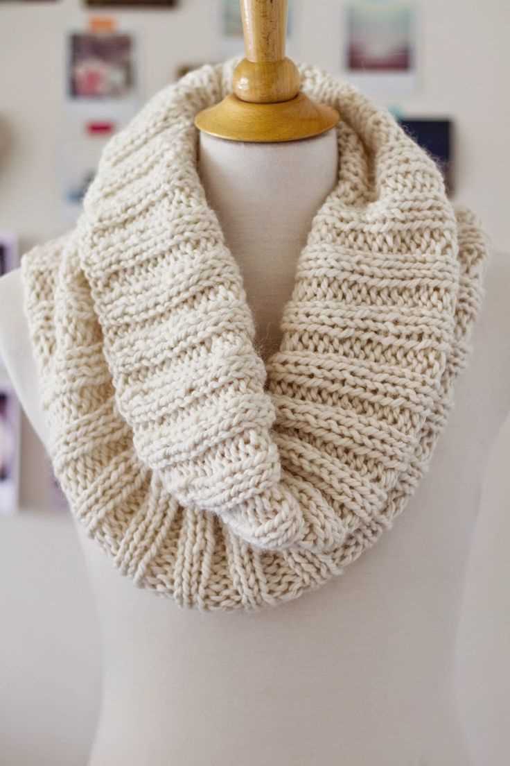 Beginner knit scarf pattern