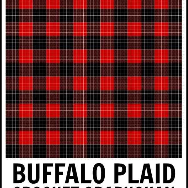 Buffalo check knitting pattern