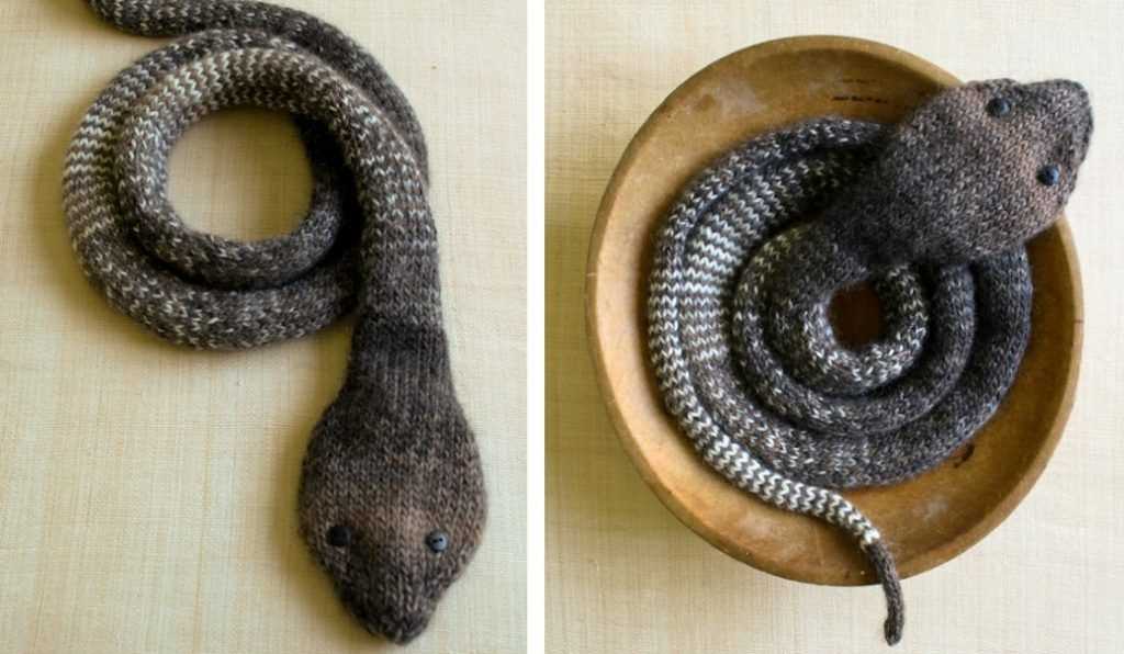 Snake knitting pattern