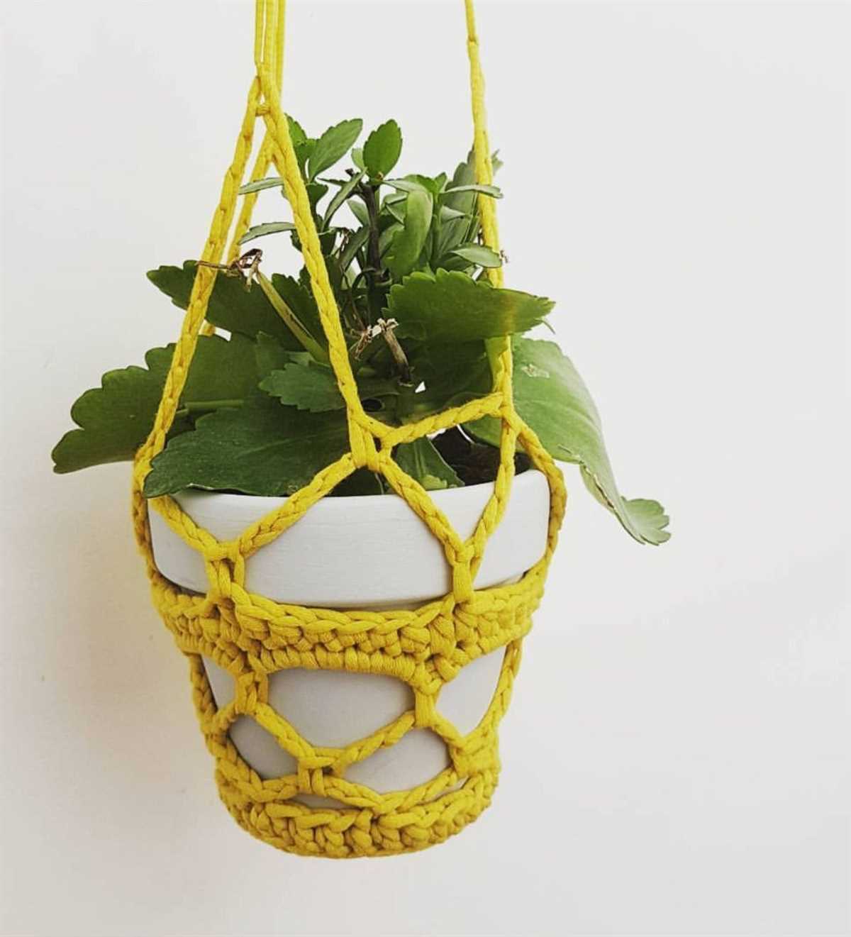 Knitted plant hanger patterns