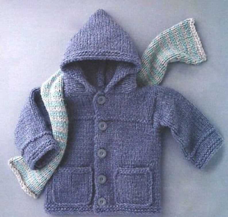 Childrens chunky scarf knitting pattern