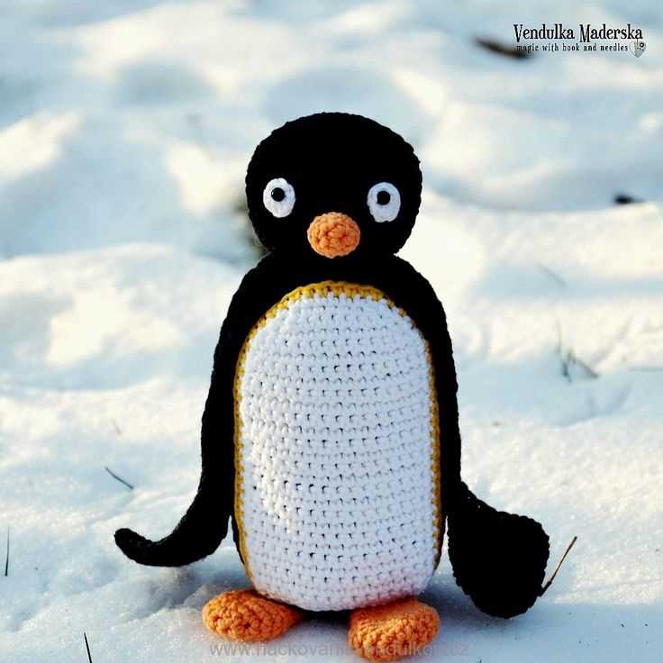 Large penguin knitting pattern