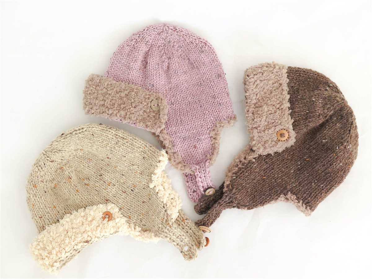Free trapper hat knitting pattern