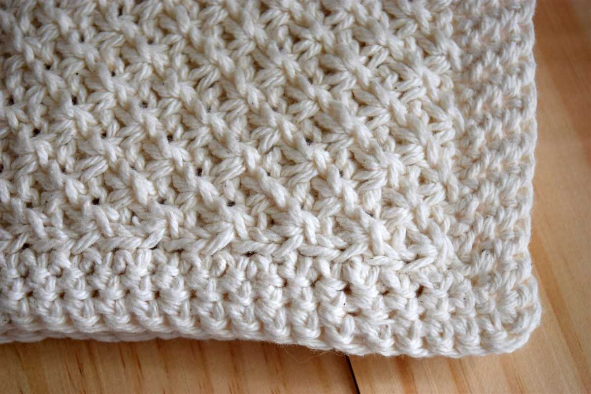 Dishcloth patterns to knit