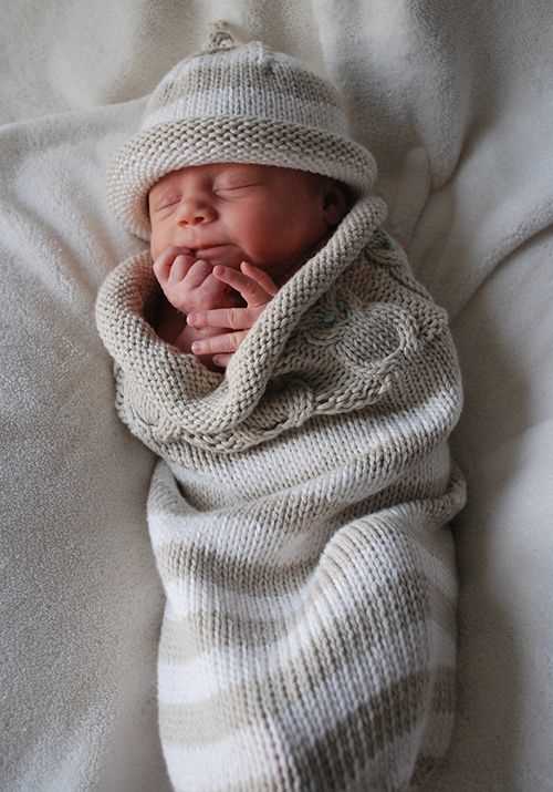 Baby sleep sack knitting pattern