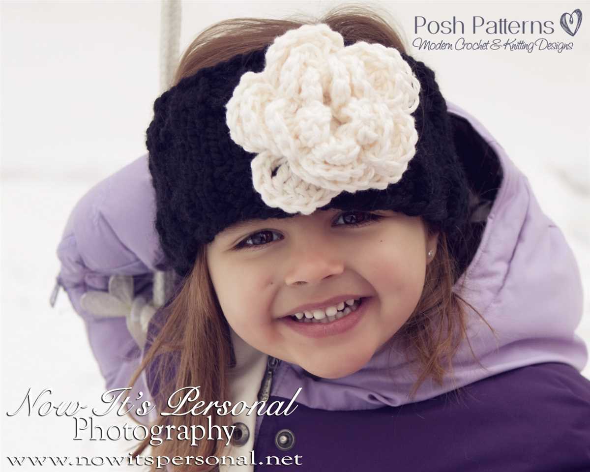 Knitted headband patterns for adults