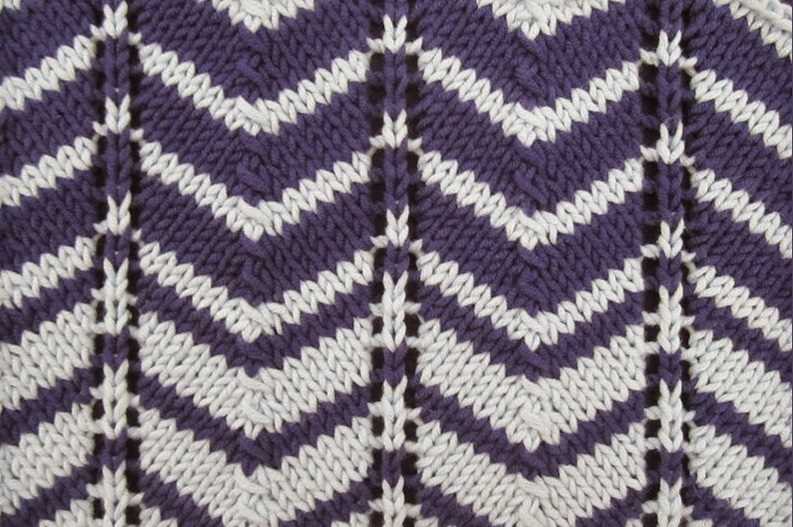 2 color knitting patterns
