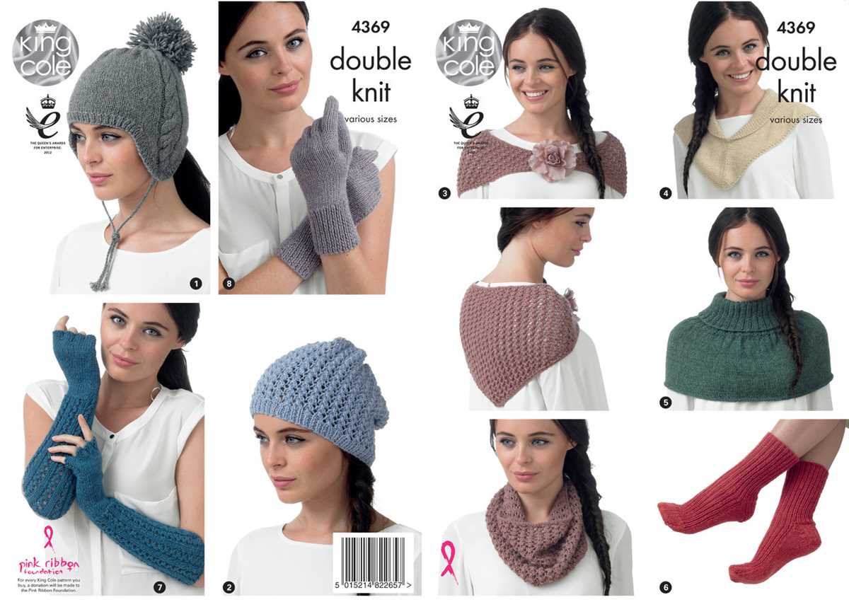 Ladies knitted scarf pattern