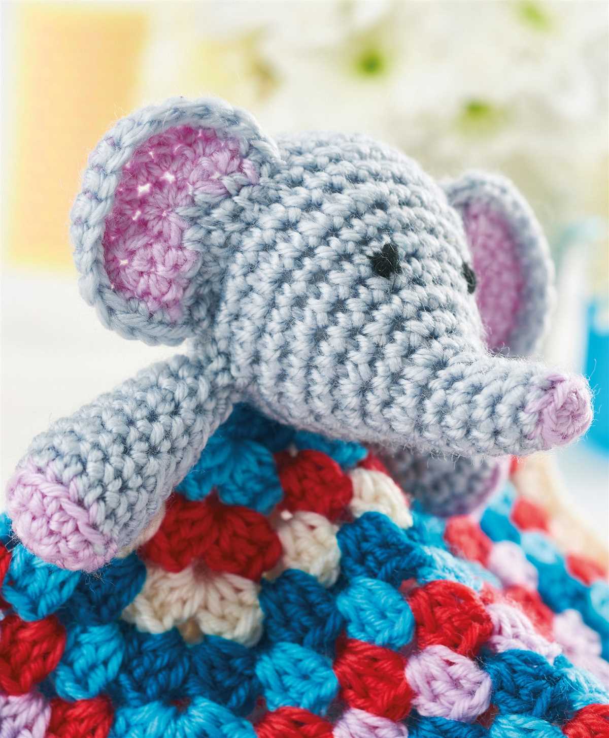 Free elephant blanket knitting pattern