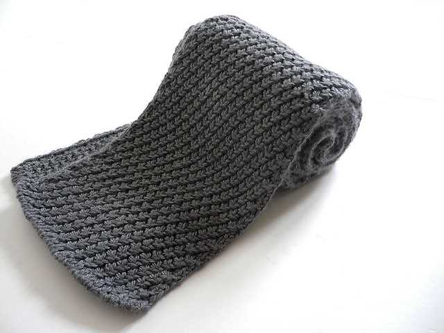 Mens scarf knitting pattern ravelry