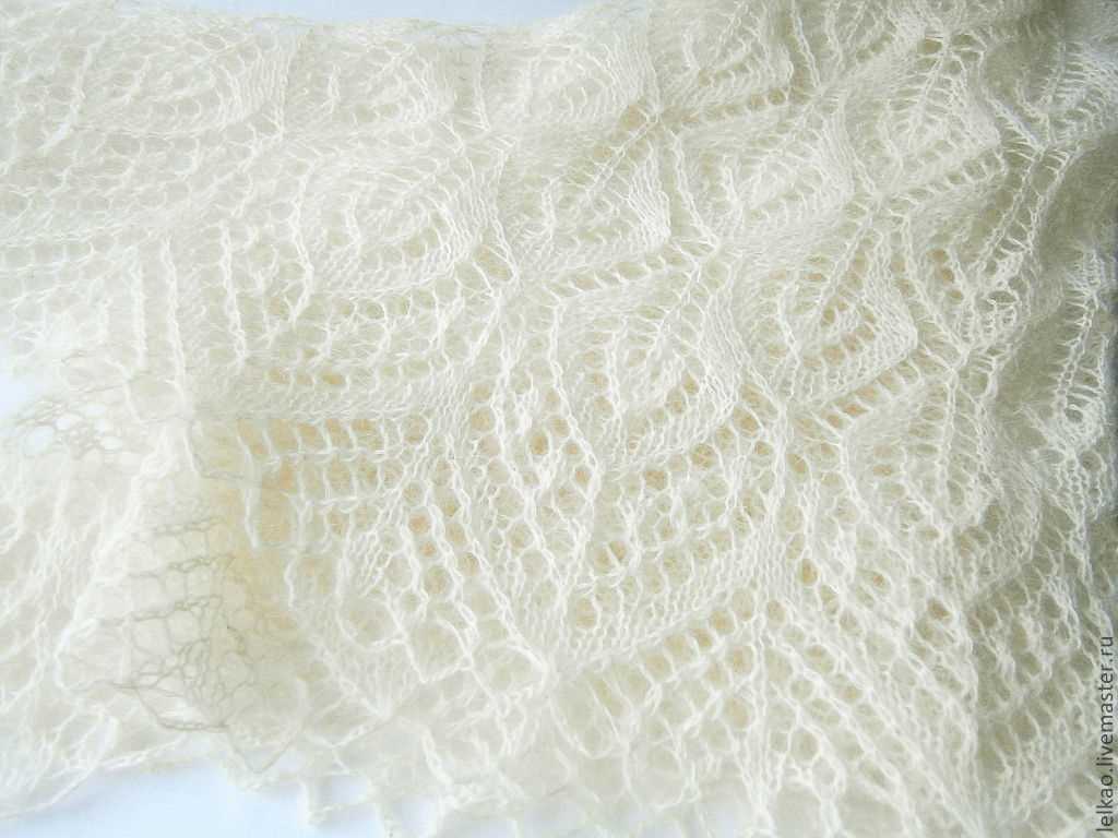 Mohair wrap knitting pattern