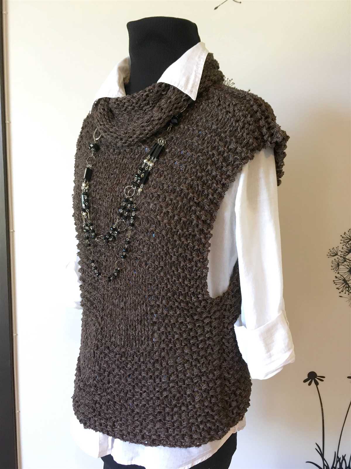 Knitting patterns for vests free