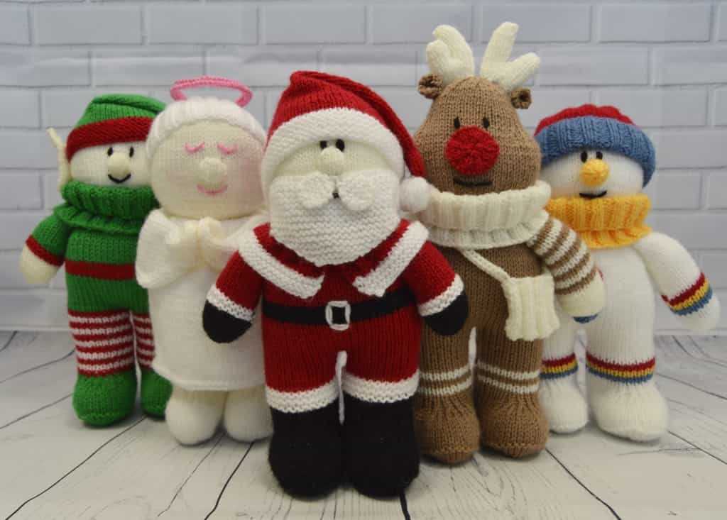 Free knitting pattern santa