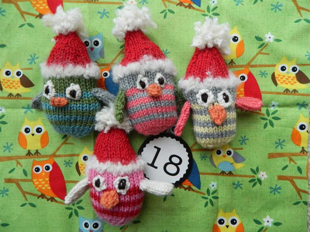 Beginner christmas knitting patterns