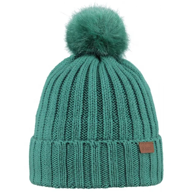 Chunky knit bobble hat pattern