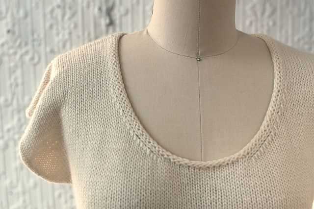 Free knit tank top pattern