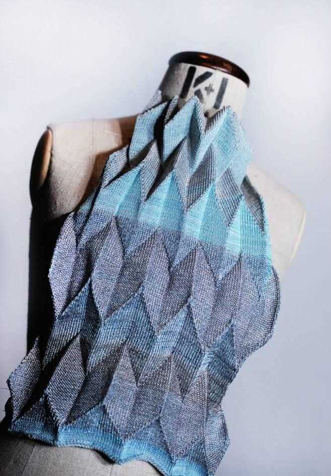 Origami knitting pattern free