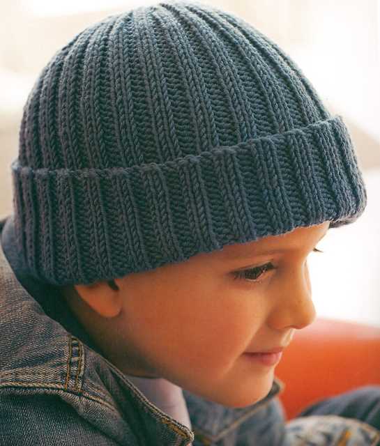 Hat knitting patterns straight needles