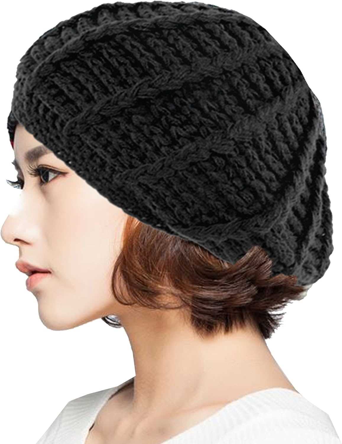 Beret knitted pattern free
