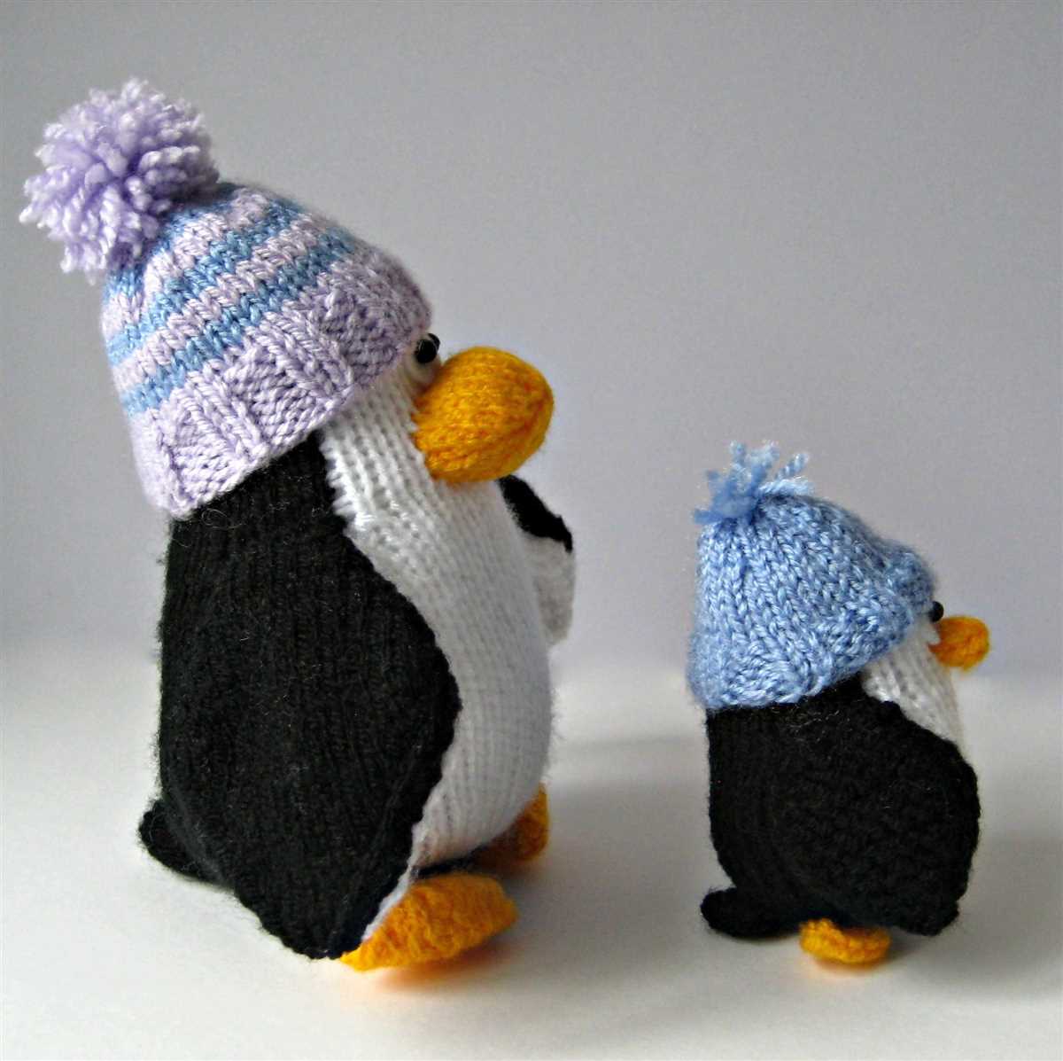 Penguin knitting pattern free