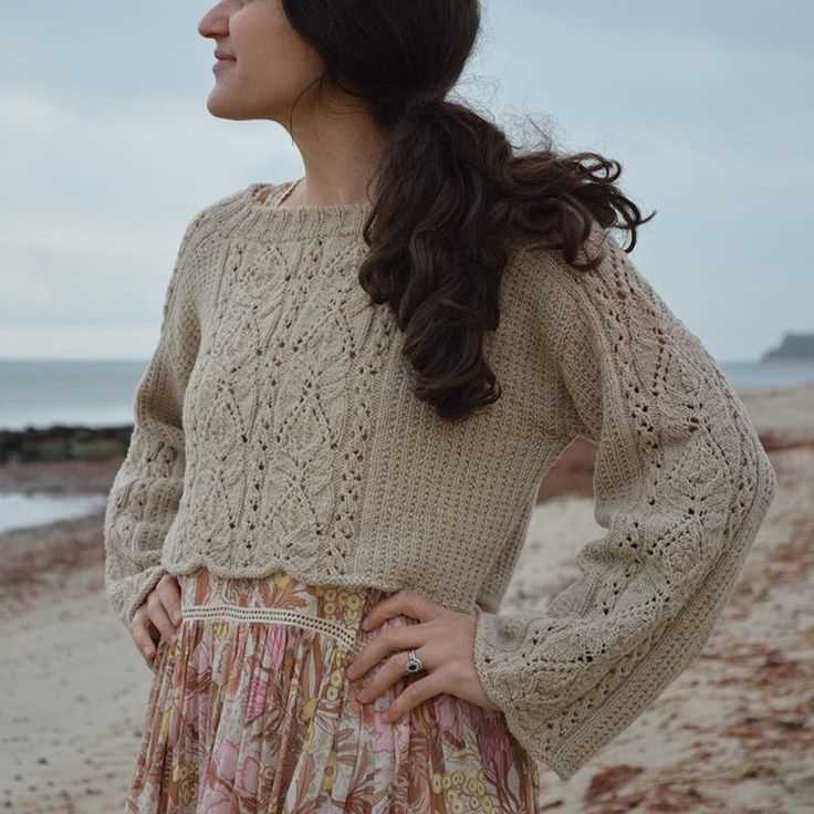 Lace knitting patterns for sweaters