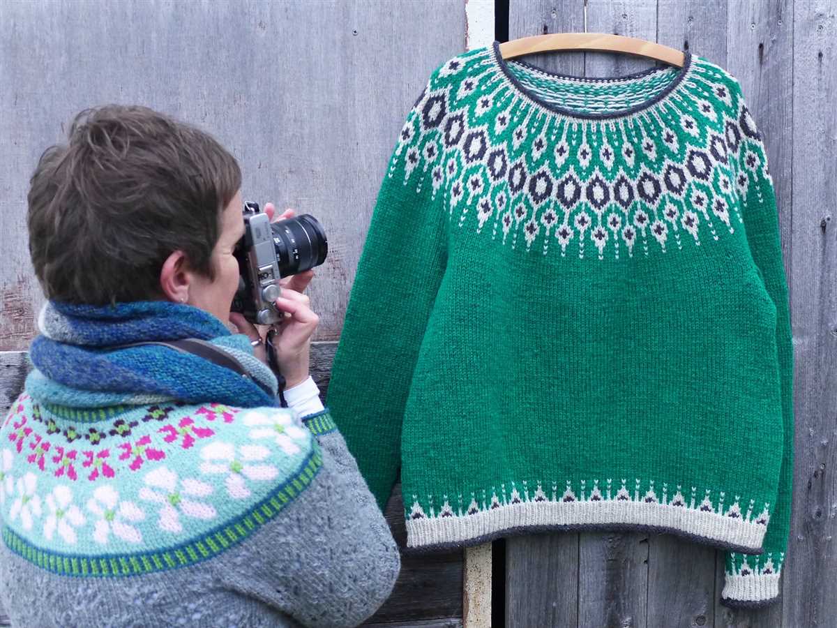 Brioche knit sweater pattern