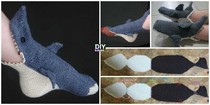 Shark hat knitting pattern free