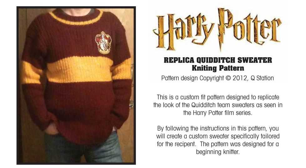 Knitting patterns for harry potter characters