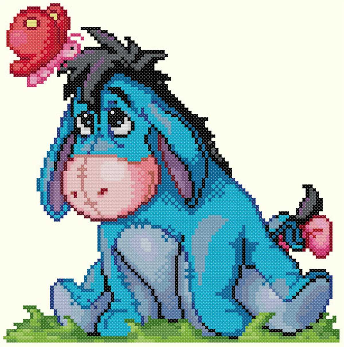 Eeyore knitting pattern