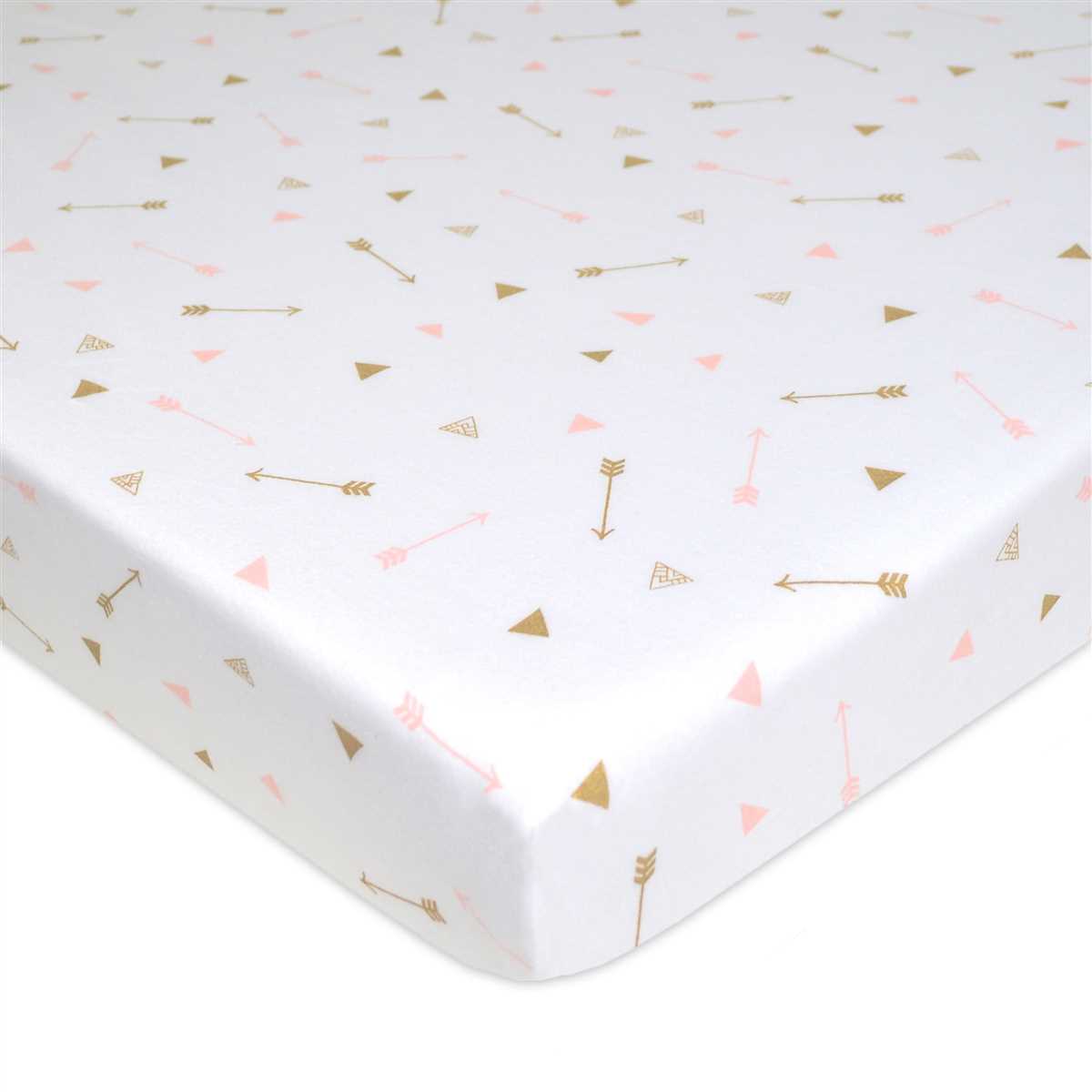 Patterned jersey knit sheets