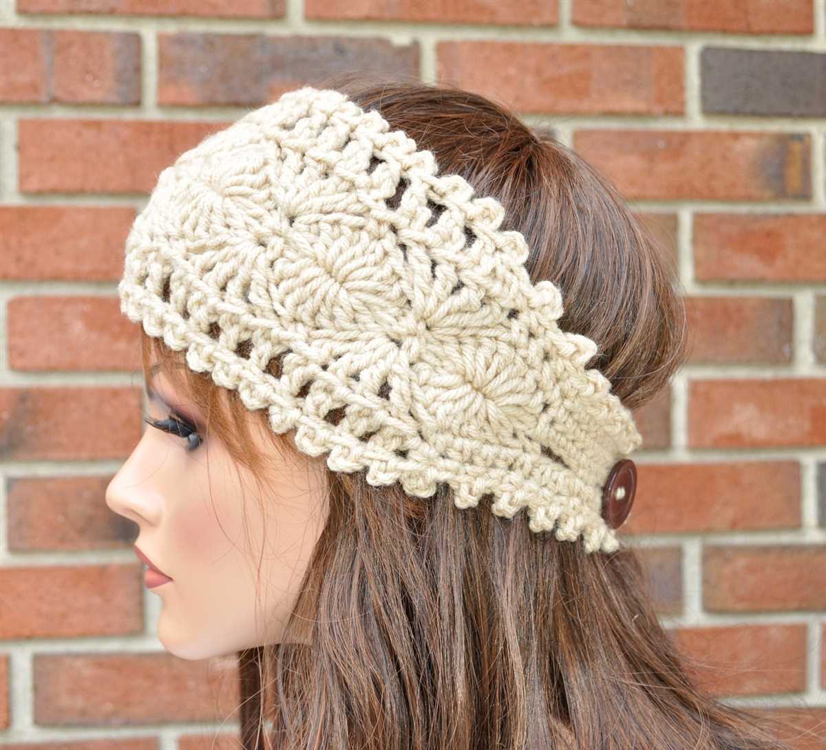 Knitted headband patterns for adults