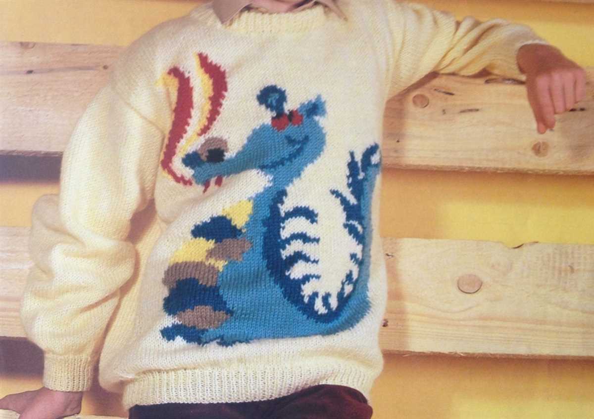Daniel tiger sweater knitting pattern