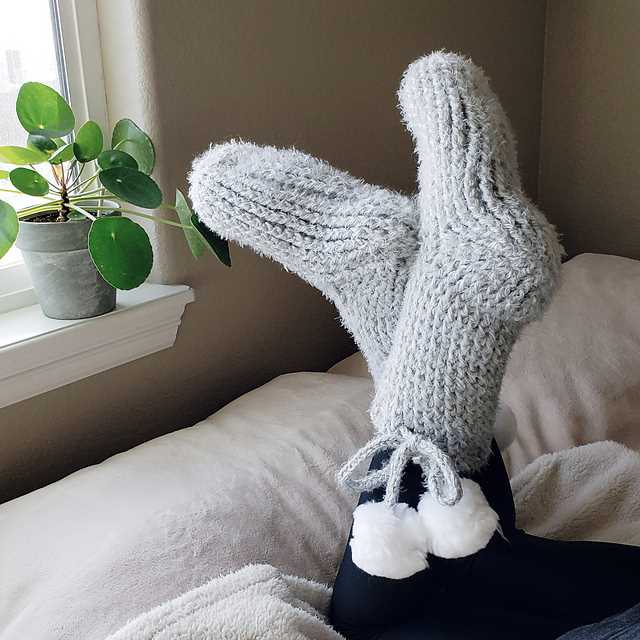 Bulky socks knitting pattern