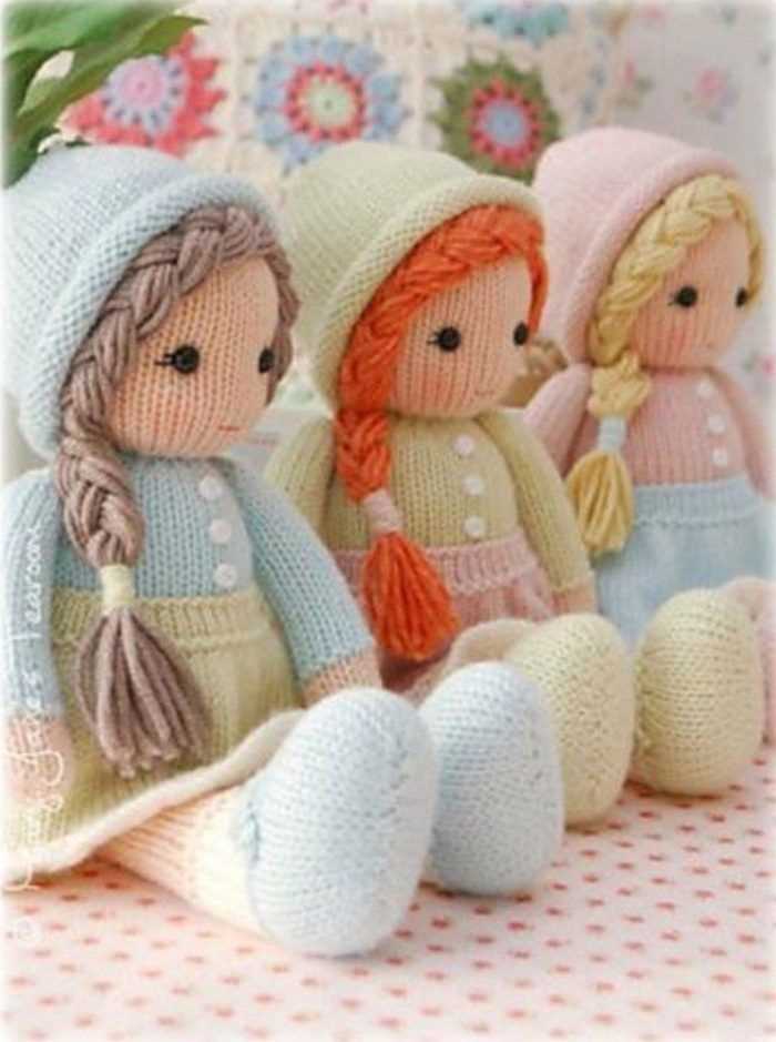Free doll knitting patterns for beginners