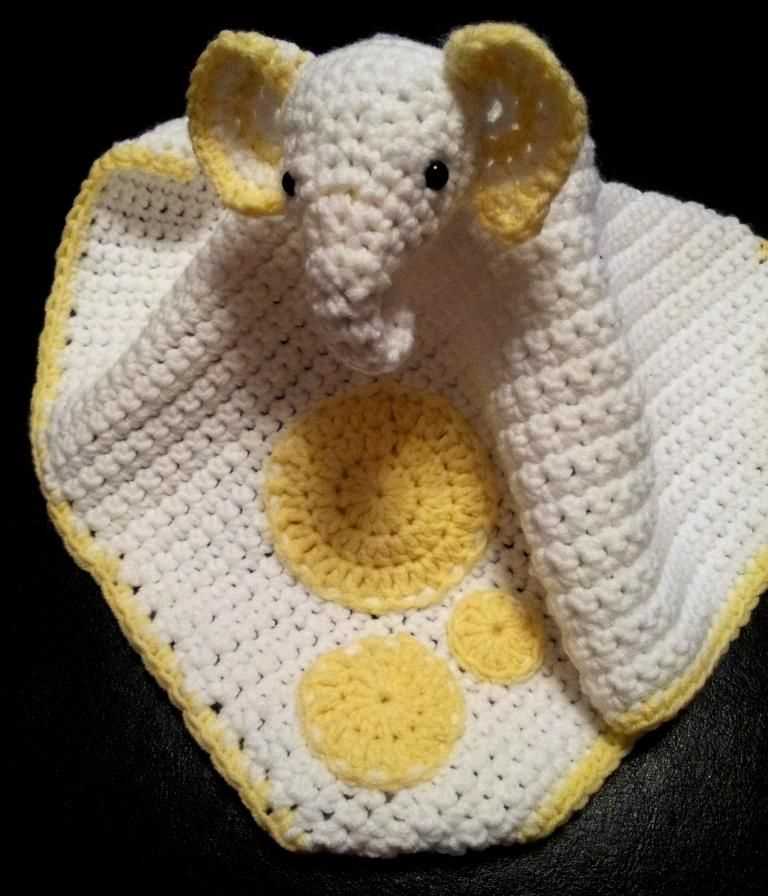 Free elephant blanket knitting pattern
