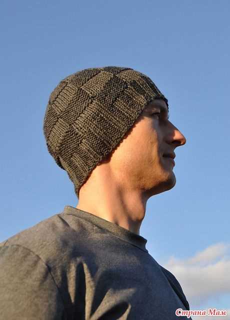 Extra large men's knit hat pattern