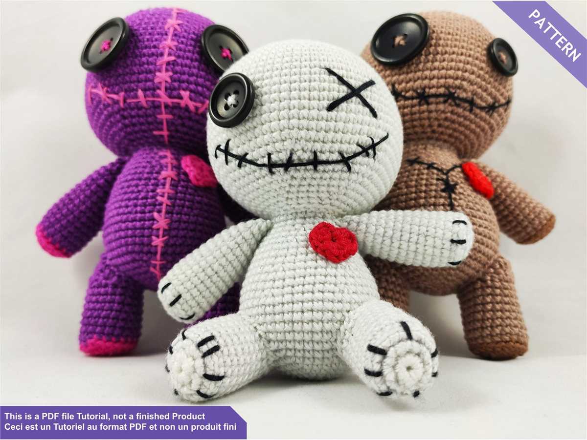 Knitted voodoo doll free pattern