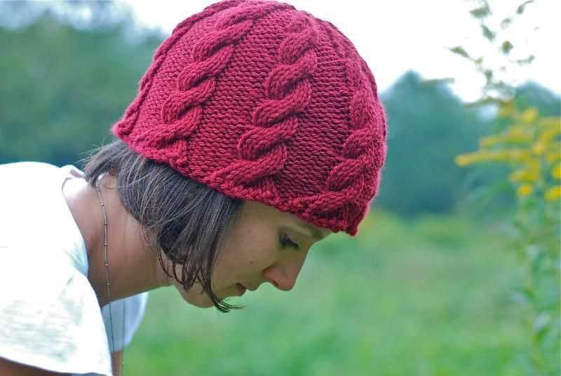 Hat knitting pattern easy